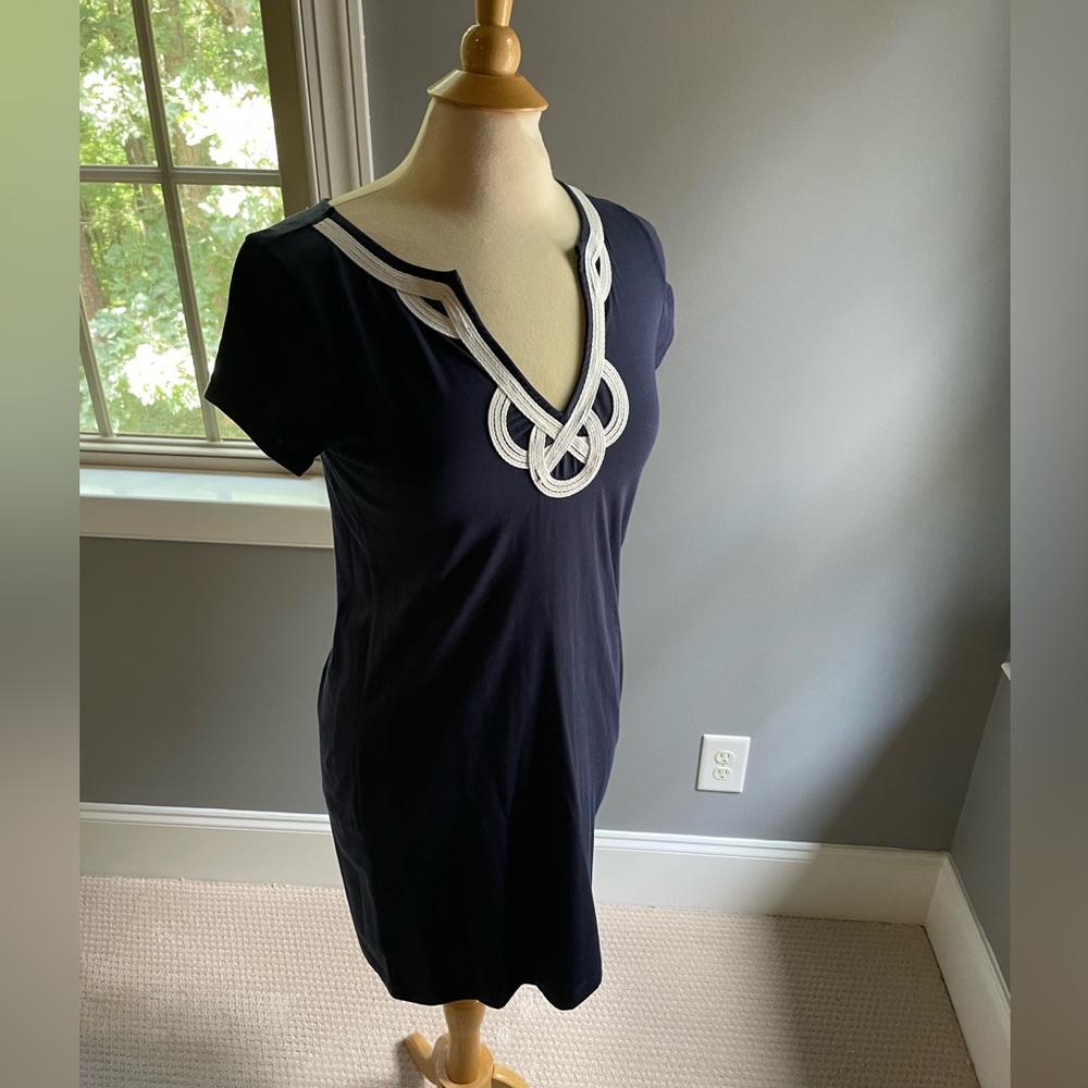 Lilly Pulitzer Navy Cotton Dress
